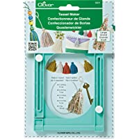 Clover - Confeccionador de borlas- Plástico- Multicolor- Grande